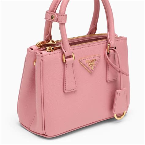 prada swarovski bag pink|prada mini galleria bag.